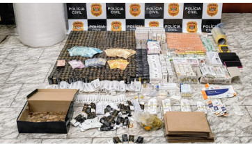 Polícia Civil de Adamantina prende casal suspeito de vender anabolizantes e medicamentos irregulares