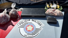 Mulher é presa pela PM após arrombar residência e furtar objetos e alimentos em Lucélia