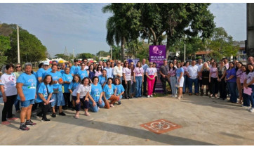 Totem Violentômetro é inaugurado no Parque dos Pioneiros em Adamantina