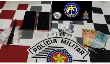 Força Tática da PM prende mulher por tráfico de drogas em Adamantina