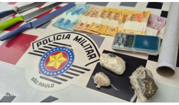 Cumprindo pena em regime aberto, homem volta a ser preso por tráfico de drogas pela PM em Adamantina