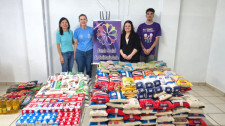 Fundo Social recebe mais de 1,3 tonelada de alimentos arrecadados em eventos esportivos