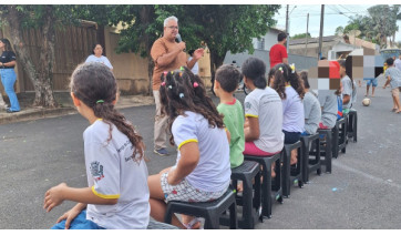Rua de Lazer reúne crianças do IAMA e Projeto ASA em Adamantina
