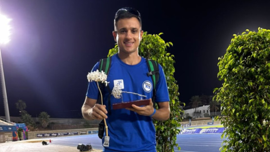 De Adamantina, Lucas Marcelino conquista título em meeting internacional de atletismo na Espanha