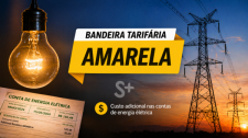 Bandeira tarifária para o mês de maio será amarela, define Aneel