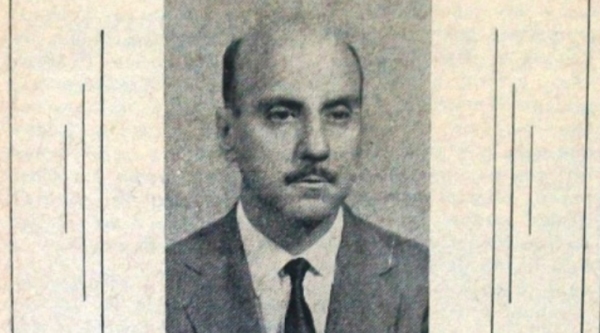 Deputado José Costa, em encarte de propaganda política no Jornal O Adamantinense, hoje Diário do Oeste, em 1966 (Reprodução).