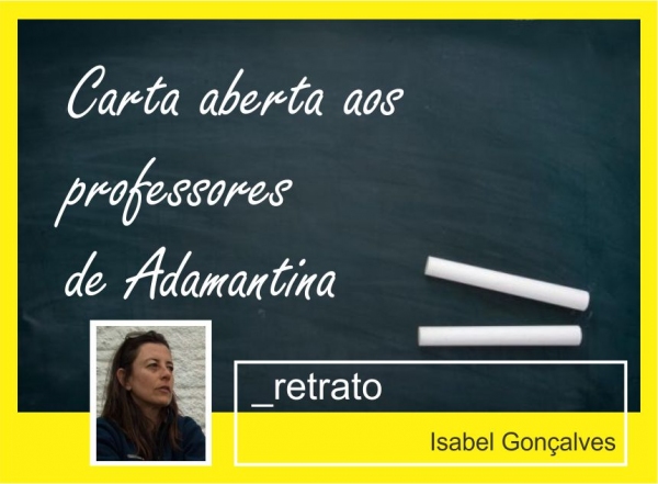 Carta aberta aos professores de Adamantina
