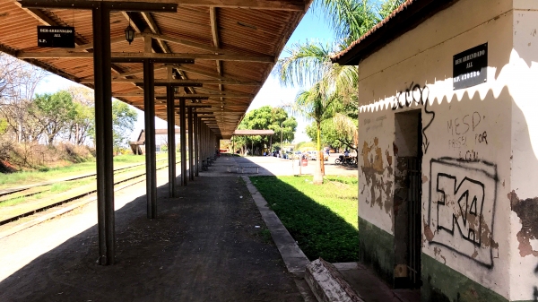 Estação Recreio, espaço da antiga estação ferroviária (Foto: Siga Mais).