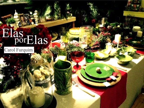 Sugestões para a mesa de Natal