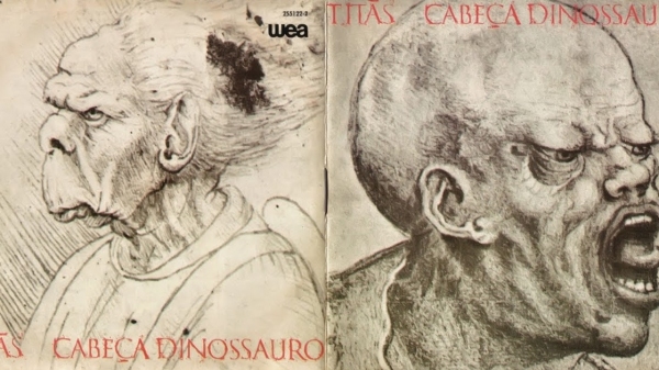 Capa de Titãs - Cabeça Dinossauro ? 1986 (Reprodução).
