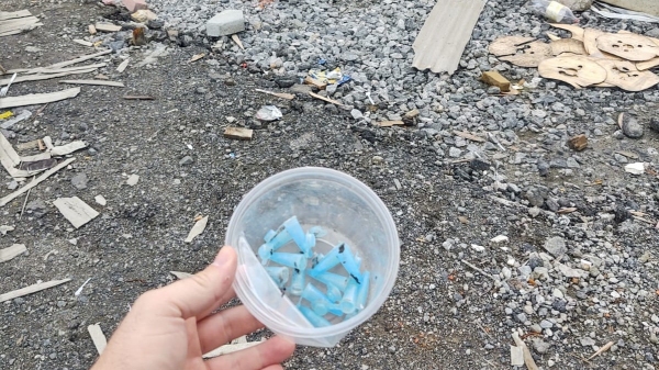 Pinos de cocaína apreendidos pela Polícia no local (Divulgação/SSP-SP).