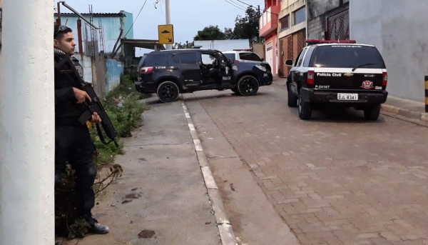 Ação cumpre mandados em 14 Estados, com a participação da Polícia Civil de Adamantina (Foto: Cedida).