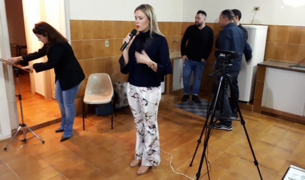 Palestra foi realizada pela Polícia Civil junto ao Projeto Guri, em Adamantina (Foto: Cedida).