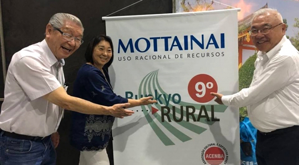 Noriko Saito, presidente da Acrea, articulou a vinda do Bunkyo Rural para Adamantina (Foto: Acervo Pessoal).