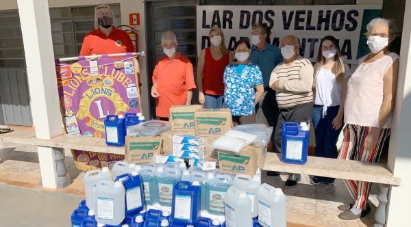 Lar dos Velhos de Adamantina é uma das instituições beneficiadas (Divulgação/Lions Clube).