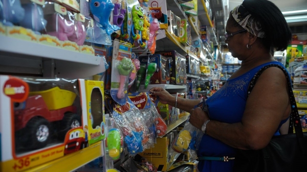 Lojas de brinquedos deverão ser as mais procuradas nas vendas para o Dia das Crianças (Fernando Frazão/Agência Brasil).