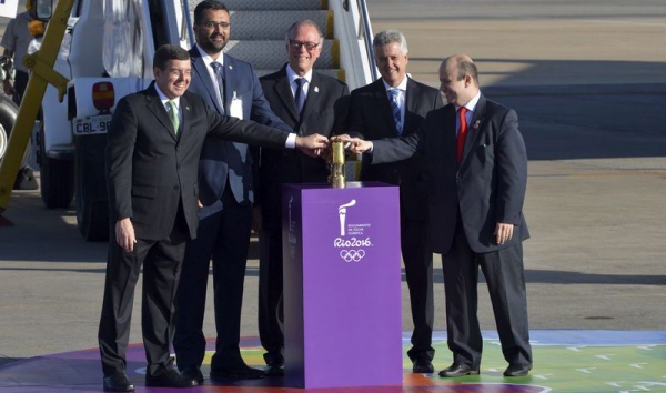 Chama Olímpica chega ao Brasil e tocha passará por Prudente e Marília em junho (Foto: Agência Brasil).