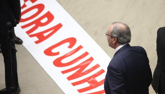 Cunha é o sétimo deputado a ter o mandato cassado na história na Câmara, desde a criação do Conselho de Ética, em 2001 (Foto: Agência Brasil).