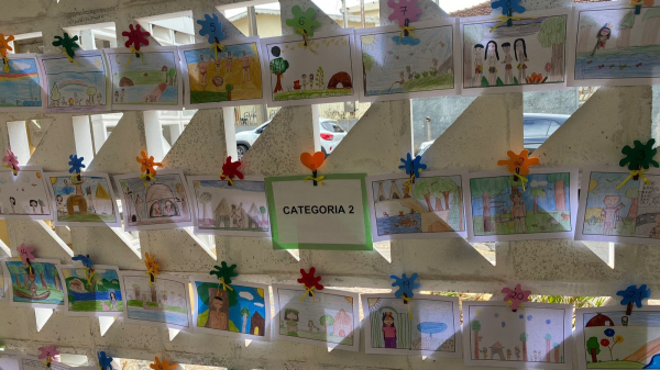 Desenhos produzidos pelos alunos da rede municipal (Cedida/PMA).