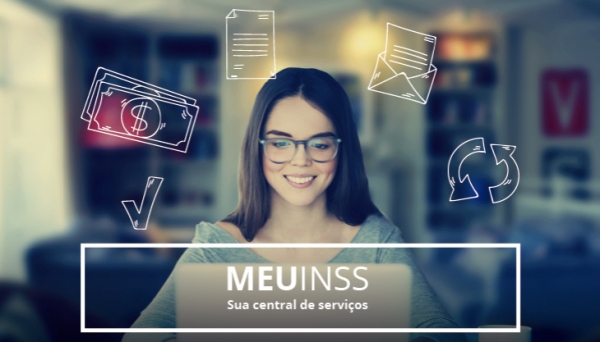 Simulação do Tempo de Contribuição, acessÃvel por meio do Meu INSS, informa se o segurado já tem tempo para Aposentadoria por Idade ou por Tempo de Contribuição (Reprodução).