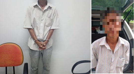 Estelionatário foi preso pela Polícia Civil após tentar aplicar golpe em agência bancária de Lucélia (Foto: Cedida/Polícia Civil).