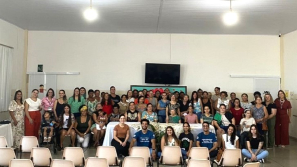 Atividade foi realizada na APAE (Acervo Pessoal).