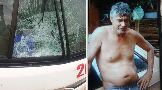 Edson Bernardes Sales, de 46 anos, morador de Dracena, morreu ao ser atropelado por ônibus (Foto: Cedida/Renato Padilha).