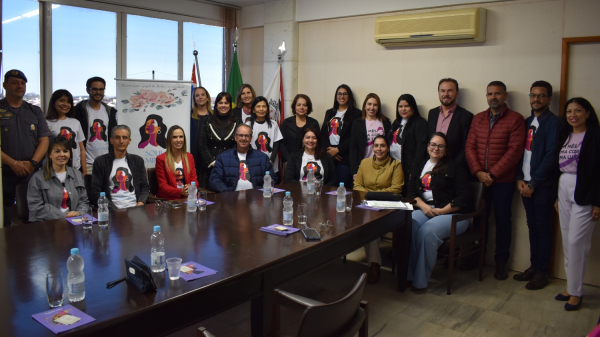 Representantes das organizacoes envolvidas e autoridades (Cedida/PMA).