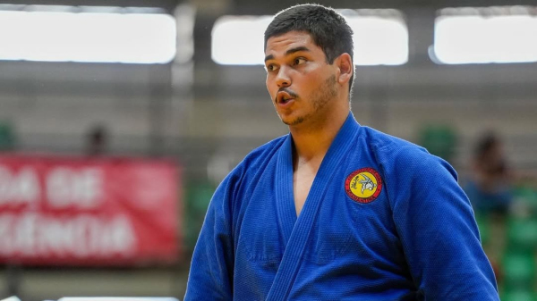 Judoca Joao Pedro no Campeonato em Rio Preto (Peakframe Fotos Esportivas).