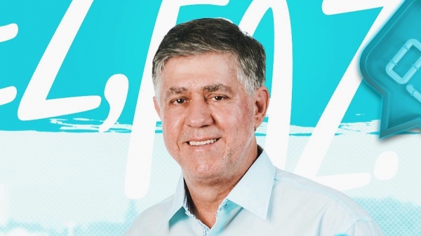 Márcio Cardim foi reeleito com votação inferior à obtida em 2016 (Divulgação).