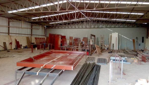 Unidade de produção da Pereirão Serralheria e Caldeiraria, em Adamantina (Foto: Divulgação).