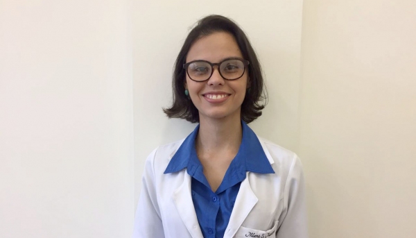 Milena dos Santos Mantovani foi aprovada em primeiro lugar no mestrado, dentro do Programa de Pós Graduação em Doenças Tropicais da Faculdade de Medicina da UNESP de Botucatu (Fotos: Arquivo Pessoal).