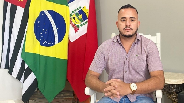 Prefeito de Mirandópolis, Everton Sodario (Reprodução).