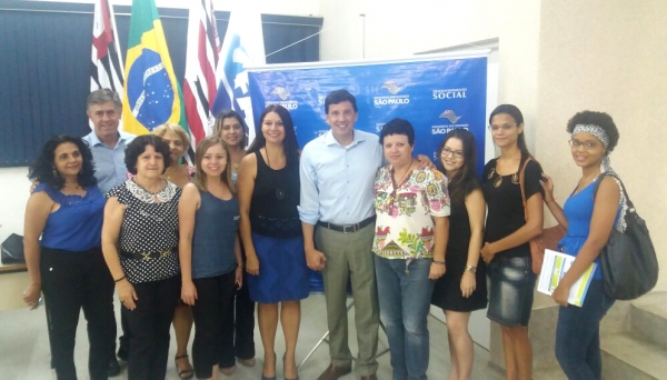 Secretário Floriano Pesaro foi recebido em Adamantina (Foto: Assessoria de Imprensa).