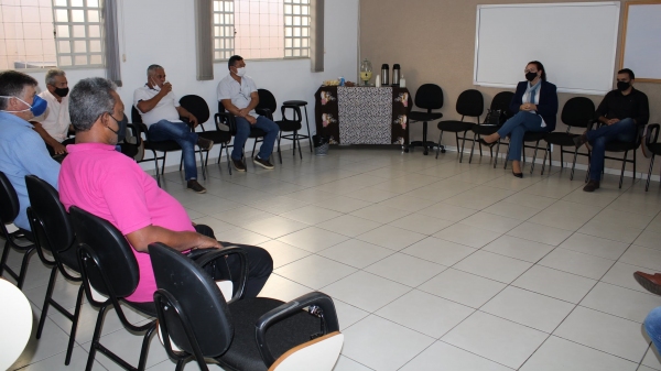 Representantes de sete cidades da região participaram do encontro em Lucélia (Assessoria de Imprensa/PM Lucélia).
