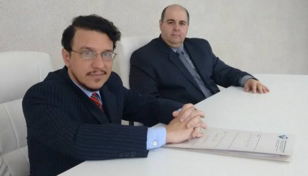 Solenidade realizada no auditório do campus 2 marcou a posse de Paulo Sérgio e Fábio Botteon como reitor e vice-reitor da UniFAI (Foto: UniFAI).