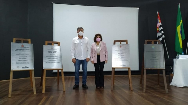 Inaugurações fizeram parte da programação dos 72 anos de Adamantina (Foto: Divulgação/PMA).