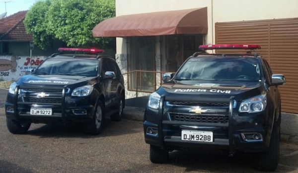 DIG/DISE/GOE de Dracena cumpriu mandados judiciais, com a prisão de dez homens na manhã de hoje (Foto: Deinter).