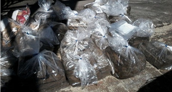 Drogas apreendidas em operações policiais foram incineradas pela Polícia Civil (Foto: Cedida/Deinter 8).