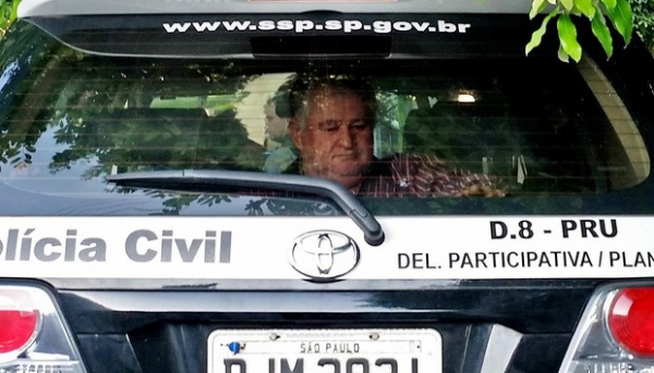 Gilmar Aparecido Alves Bernardes foi preso na manhã de hoje (2) em Presidente Prudente (Foto: Cedida/Heloise Hamada/G1).