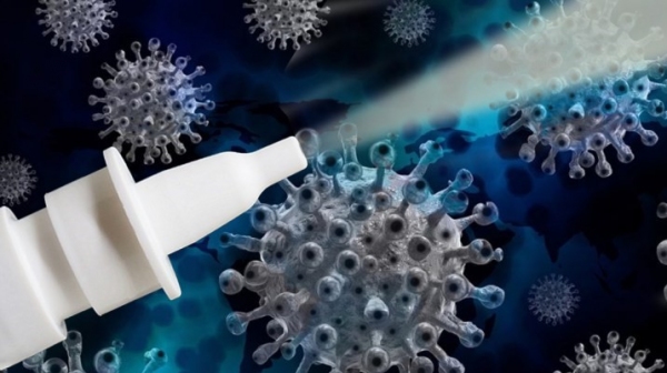 Em fase de estudos, o novo imunizante promete ser de baixo custo, proteger contra variantes e bloquear o novo vírus ainda no nariz (Ilustração/USP).