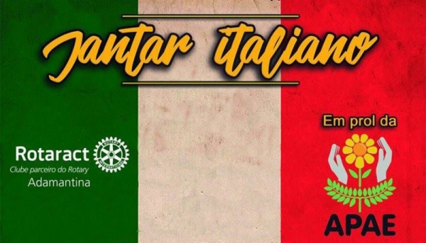 Rotaract Club promove o Jantar Italiano