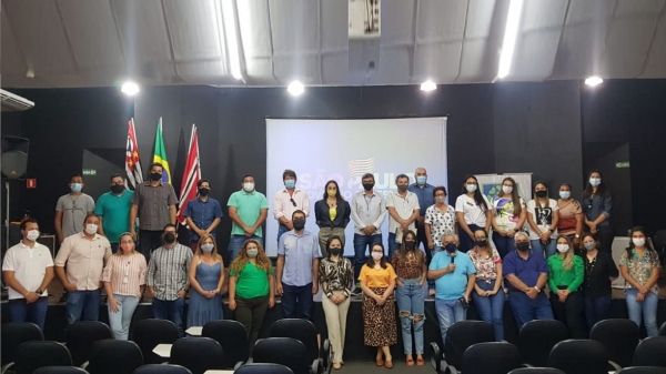 Capacitação  do Programa Município VerdeAzul realizada em Adamantina (Da Assessoria).