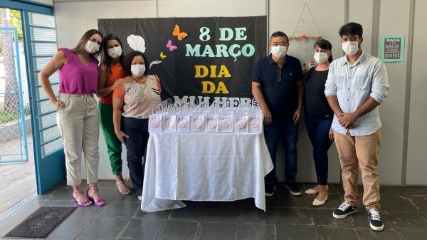 Mulheres foram homenageadas pelo CRAS de Mariápolis (Divulgação).