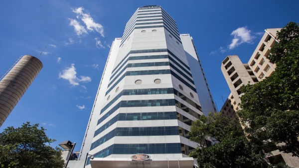 Prédio de 28 andares do Instituto do Câncer de São Paulo (Divulgação).