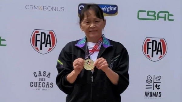A atleta adamantinense Arlete Watanabe (Cedida).
