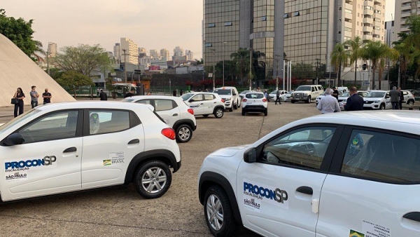 São 115 veículos direcionados a Procons municipais no Estado de São Paulo (Divulgação/ Ministério da Justiça e Segurança Pública).