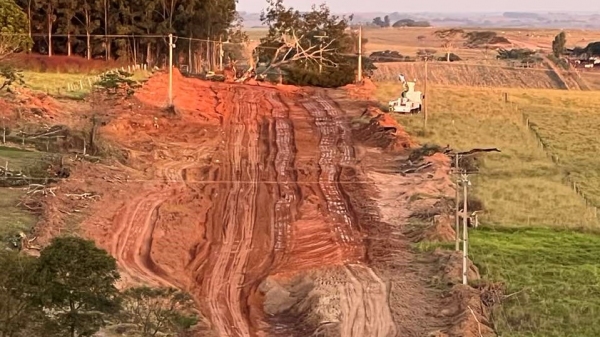 Novos trechos do Melhor Caminho são iniciados em Mariápolis (Reprodução).