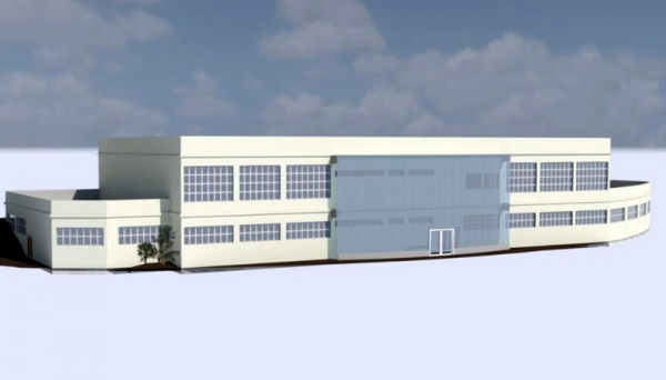 Na fachada do novo bloco será utilizado um vidro que retém 80% dos raios ultravioletas (Imagem: Reprodução).
