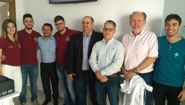 Dirigentes da UniFAI, professores, estudantes, funcionários e autoridades marcam presença na inauguração do Ambulatório de Ensino de Especialidades Médicas da UnIFAI (Foto: Cedida).